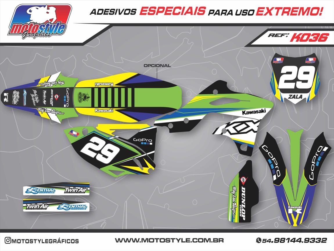 K036 GRÁFICO ADESIVO KAWASAKI